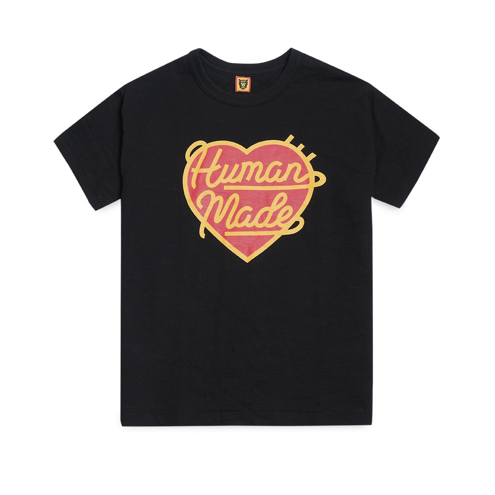 Human Made Colorful Heart Logo T-Shirt Black – SANGKIL