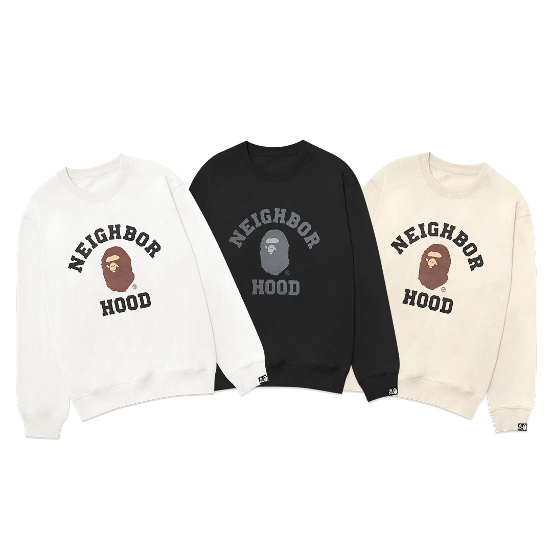 BAPE X Neighborhood Graphic Sweatshirt SANGKIL