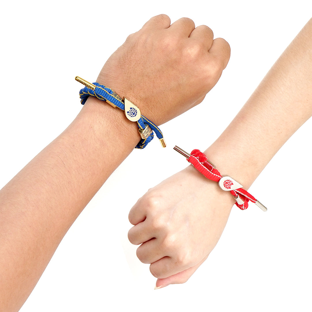 Rastaclat Magnetic Love Braided Couple Bracelet Set