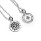 Chrome Hearts Round Angel Medallion Pendant Necklace