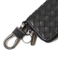 FOLX Intrecciato Leather Car Key Case