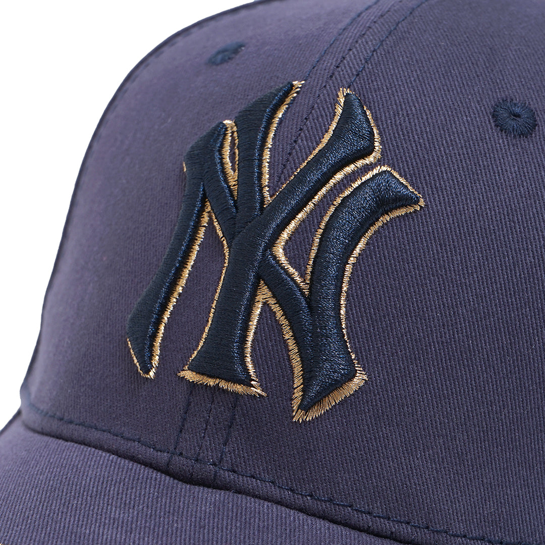 M7B X NE Golden Embroidery Brim Baseball Cap