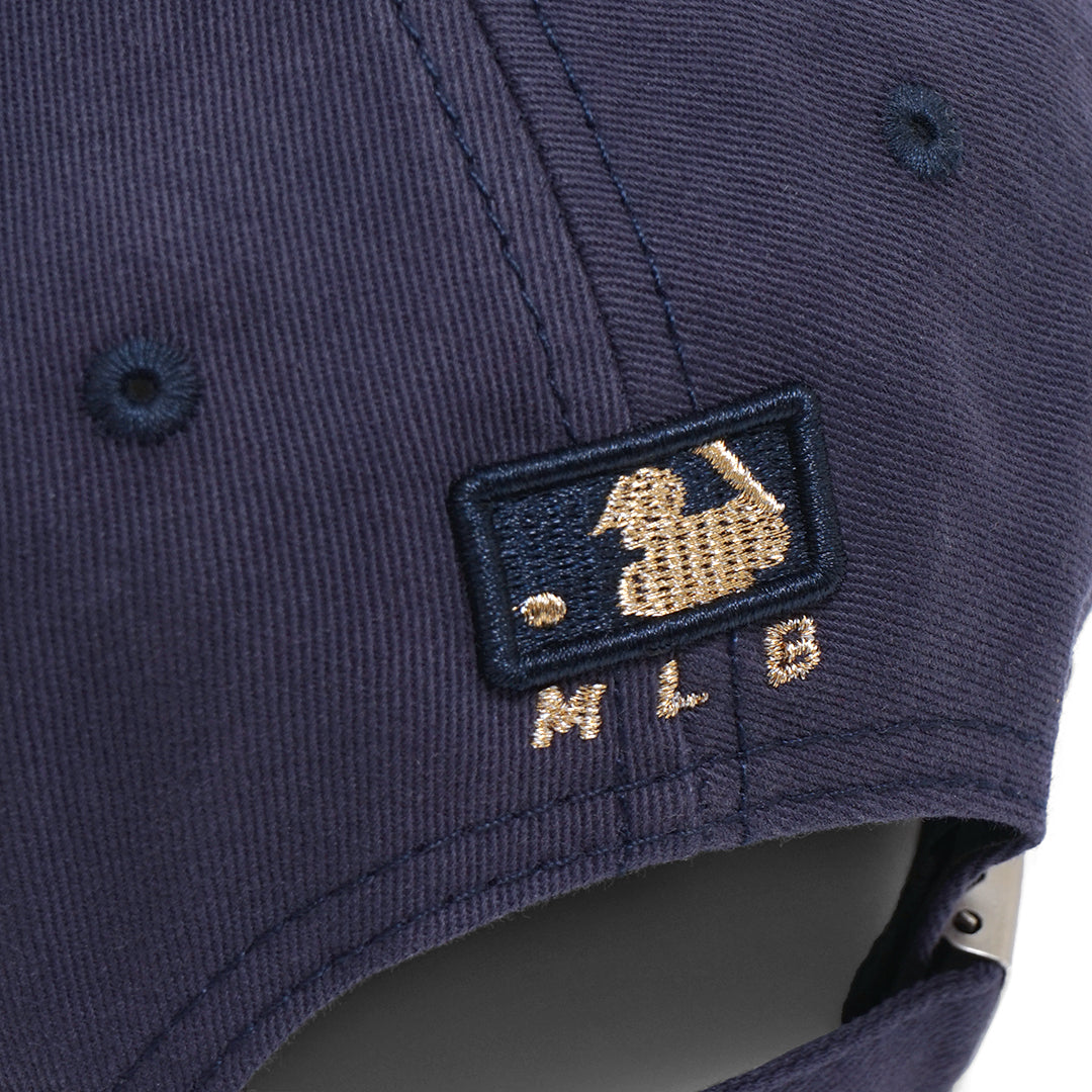 M7B X NE Golden Embroidery Brim Baseball Cap