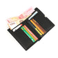 FOLX Ribbon Portrait Bifold Leather Wallet