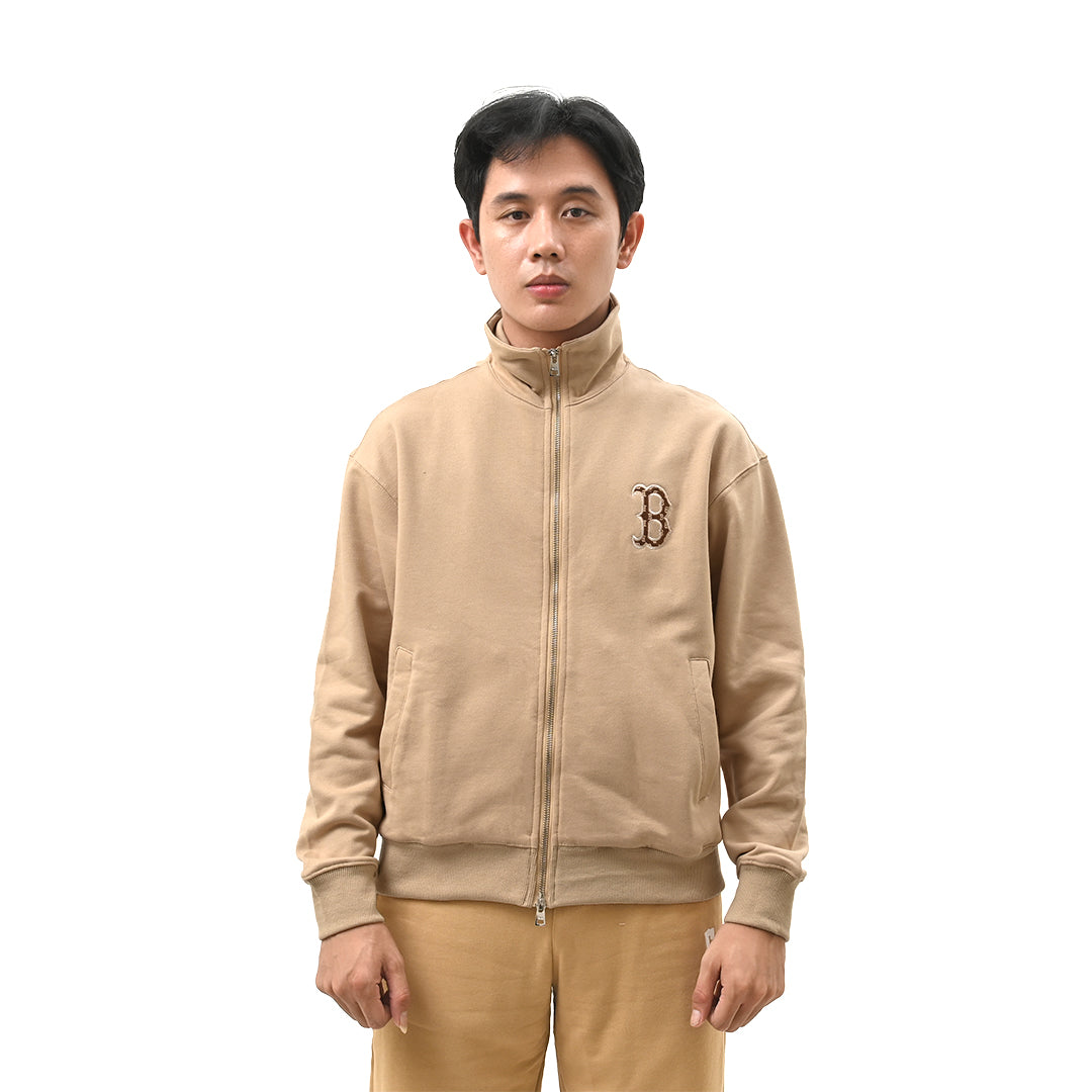 M7B Mega Monogram Logo Zip-Up Jacket