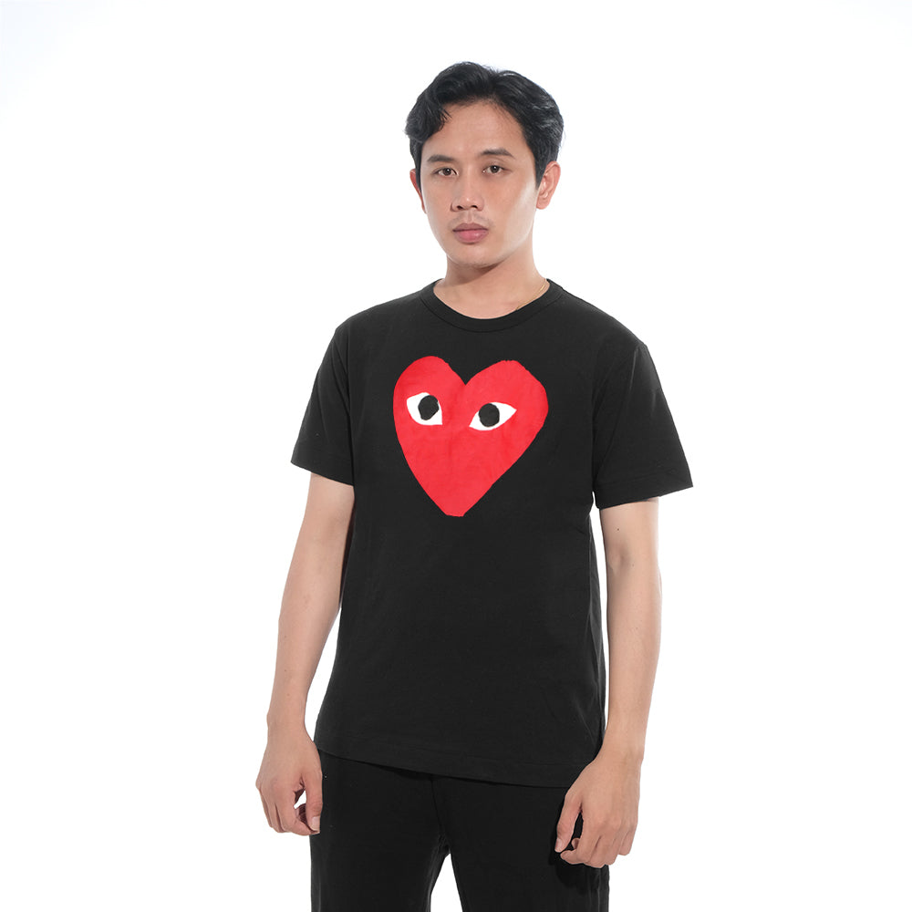 CDG Play Big Red Heart T-Shirt