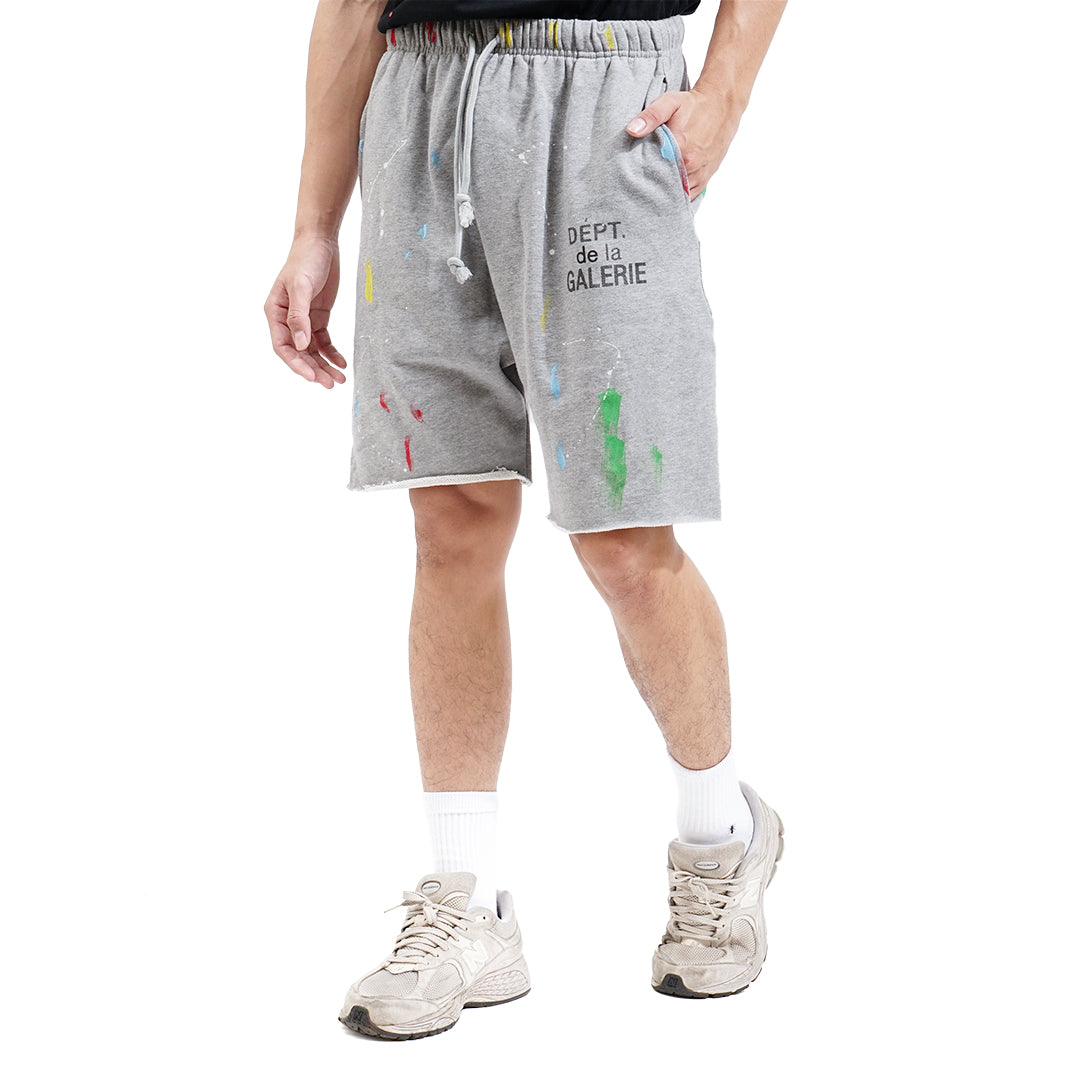 Gallery Dept Splash Ink Graffiti Shorts