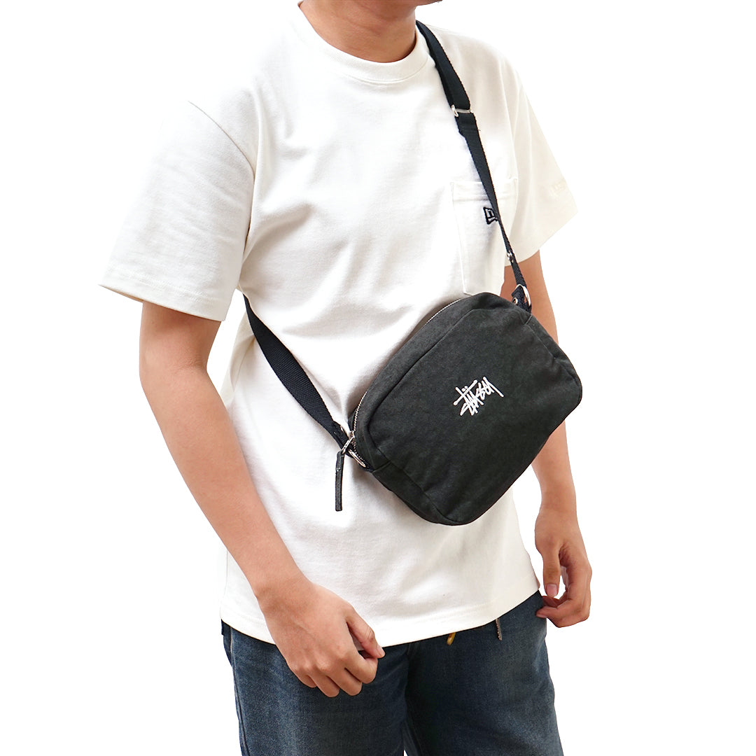 Stussy Canvas Side Pouch Bag