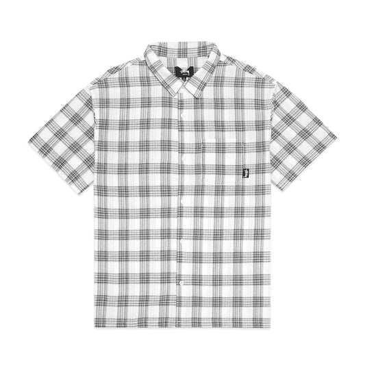 Stussy Plaid Pattern Short Sleeve Shirt
