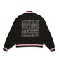 Stussy S Talk Melton Varsity Jacket