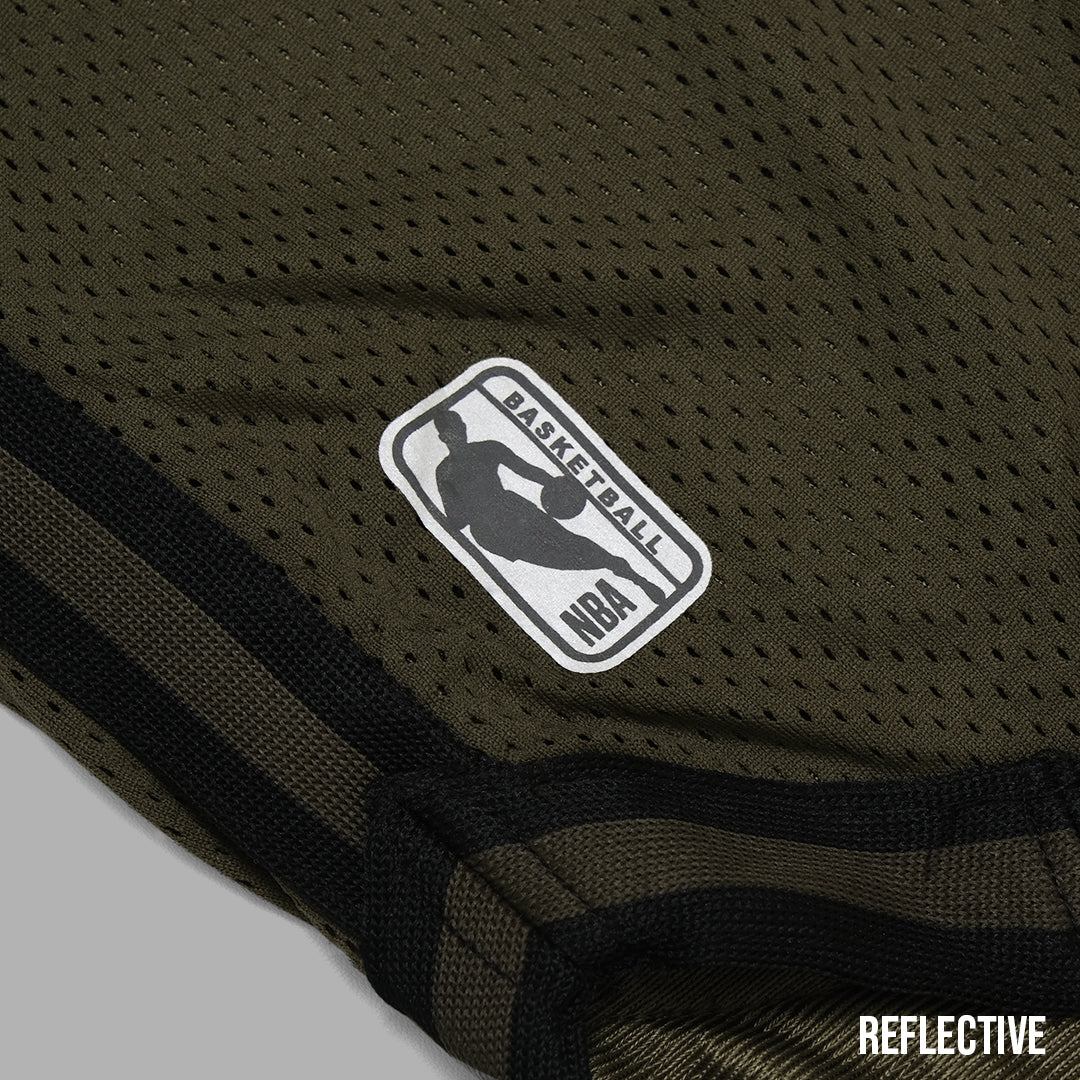 NBA Bottom Reflective Logo Basketball Shorts