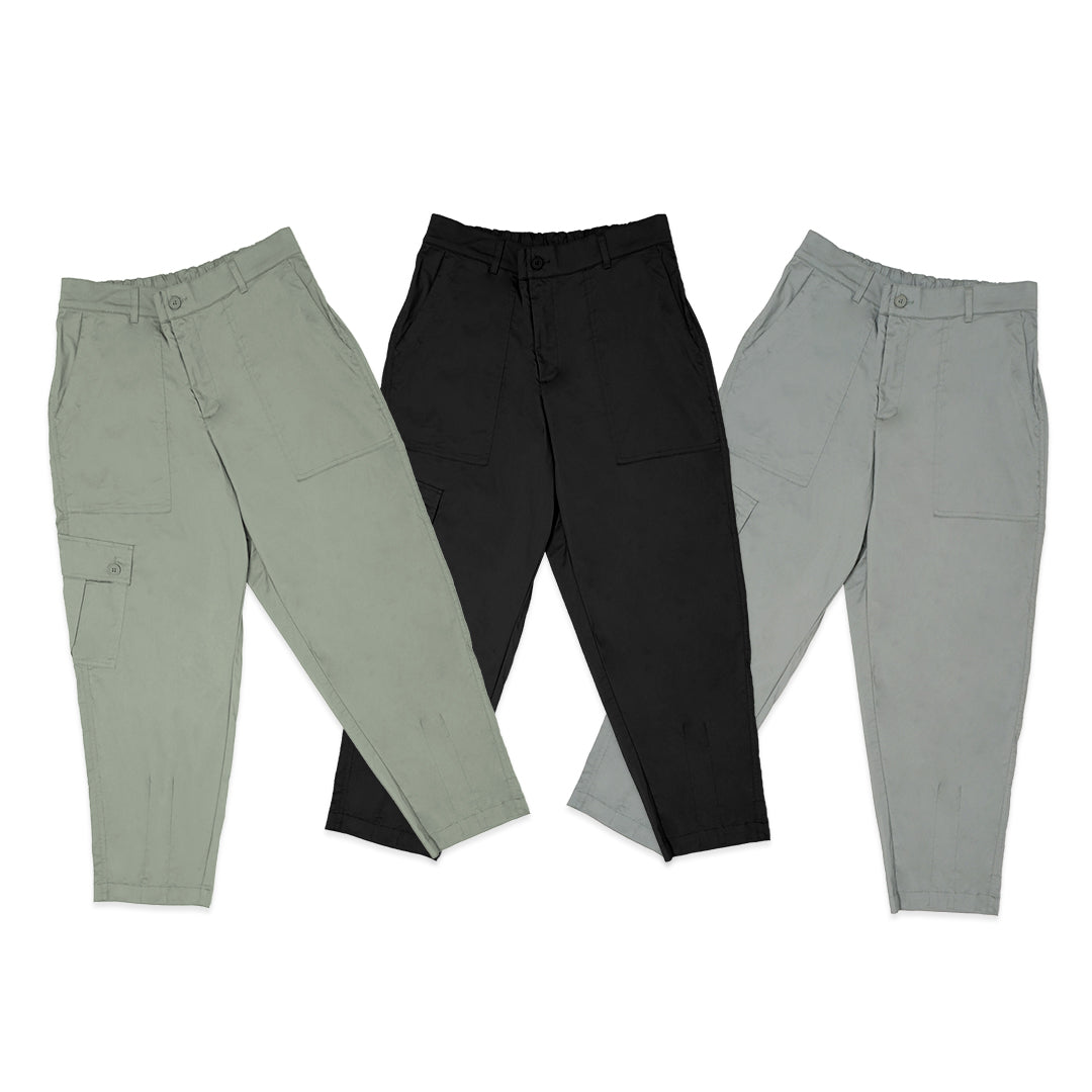 SEMIR Stretch Twill Loose Cargo Pants