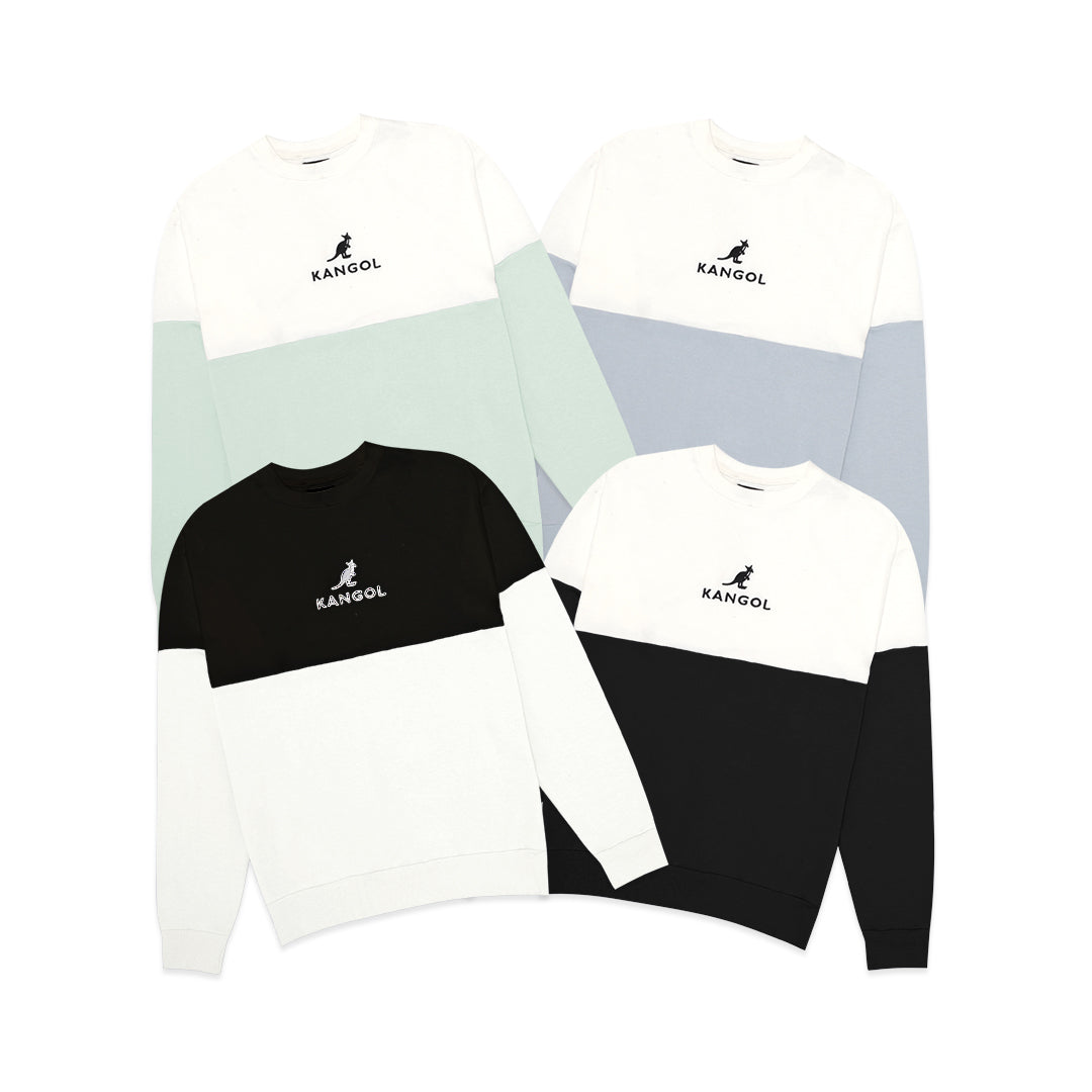 Kangol Logo Color-Block Sweatshirt