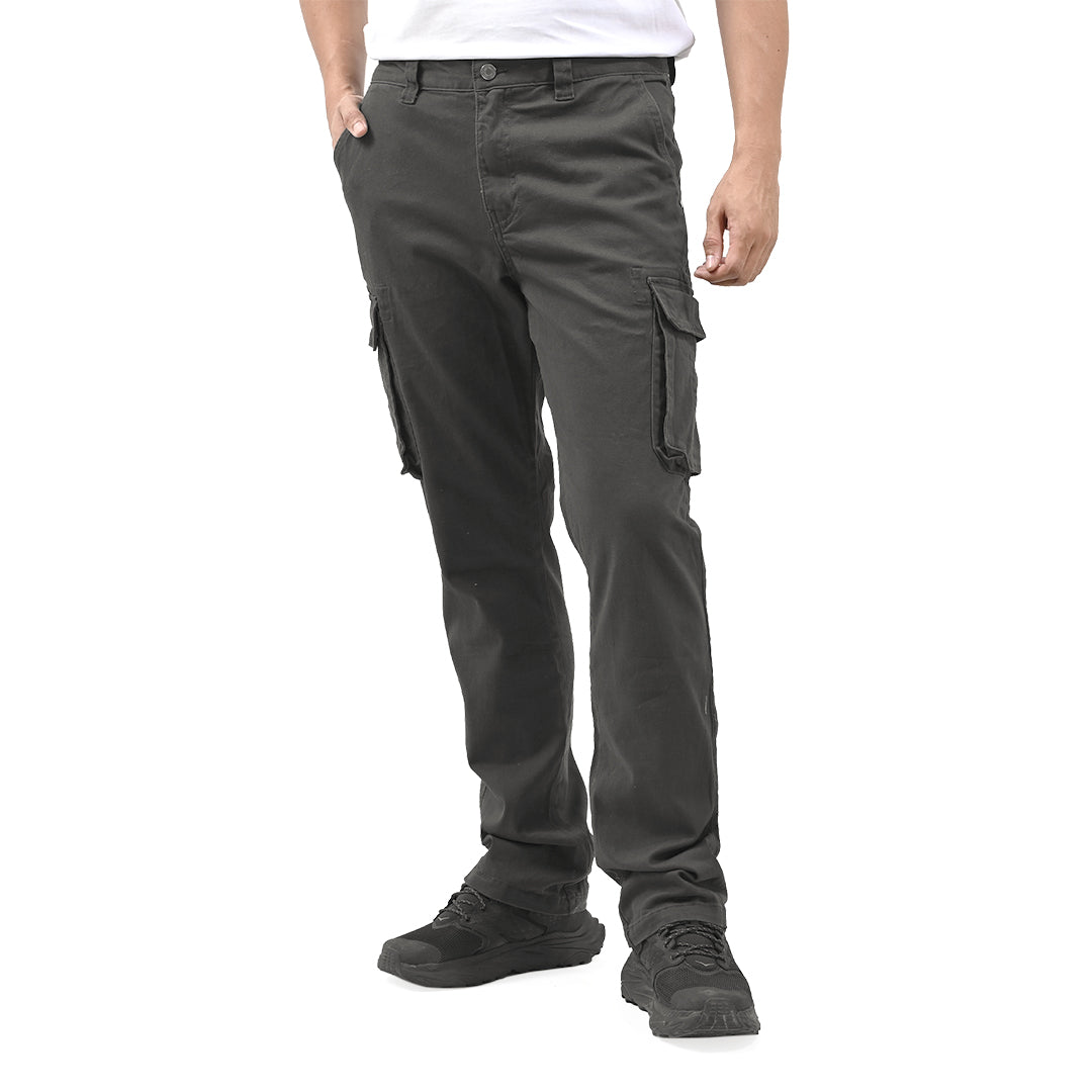 Zolla Basic Chino Long Cargo Pants