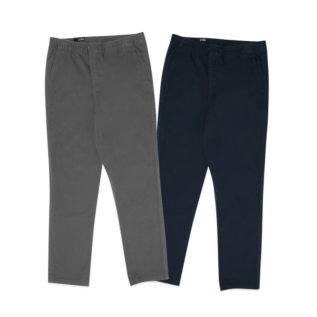 Zolla Basic Cotton Chino Pants