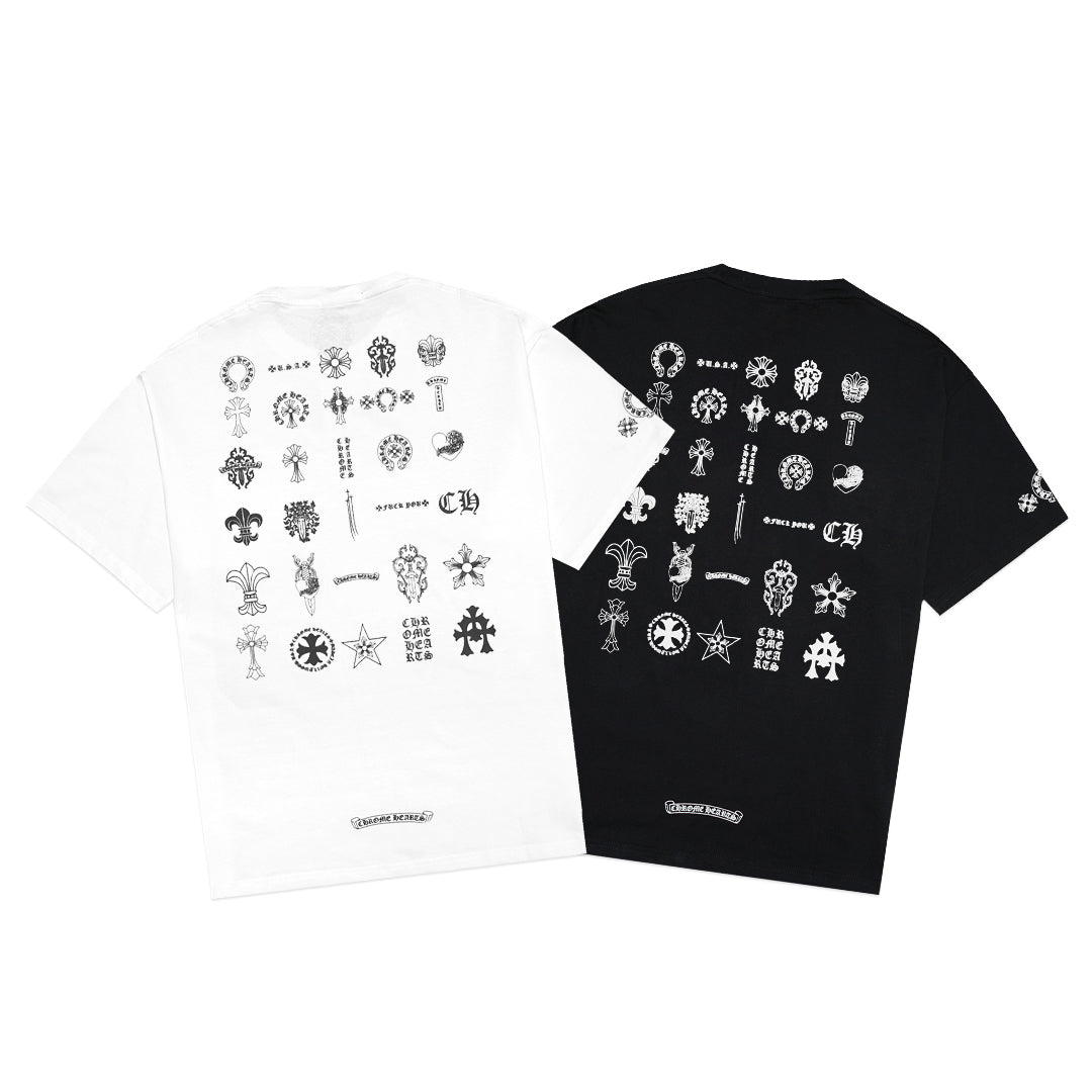 Chrome Hearts Multi Logo Pocket T-Shirt