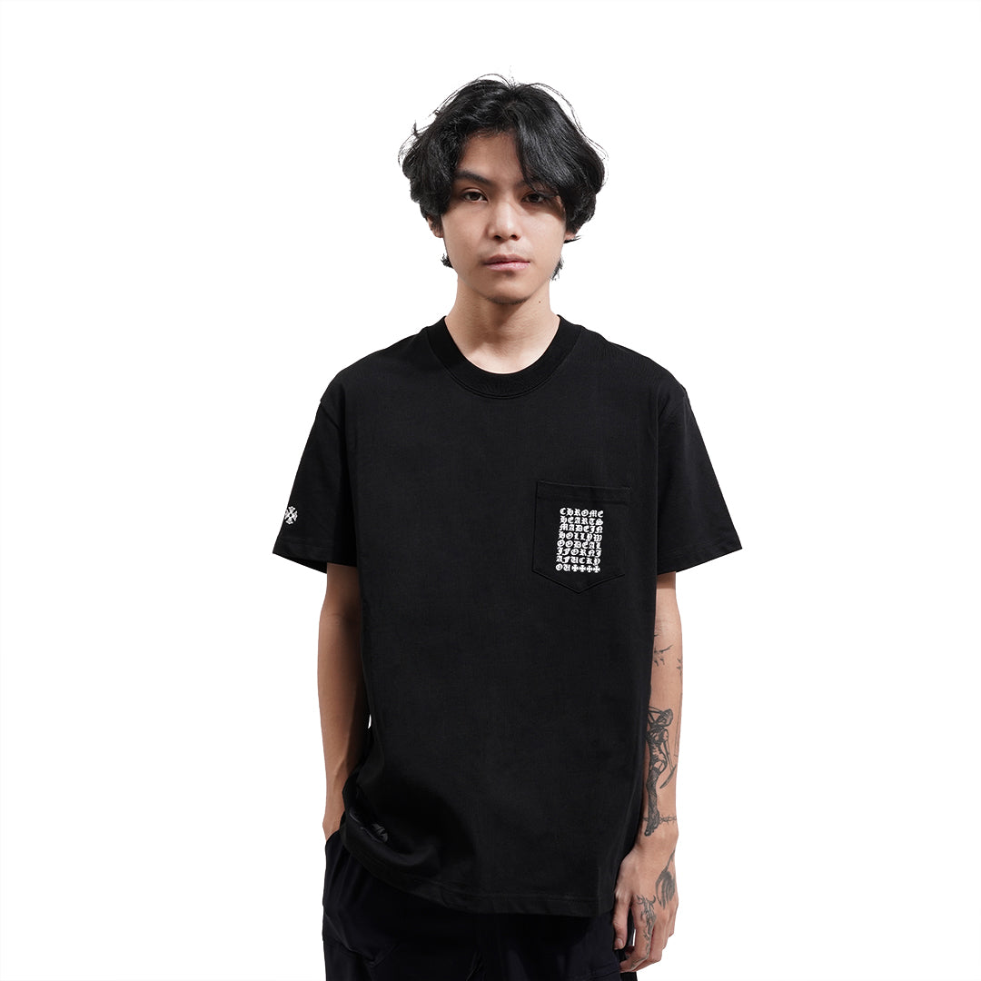 Chrome Hearts Multi Logo Pocket T-Shirt