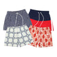 Cotton On Mixed Pattern Swim Shorts