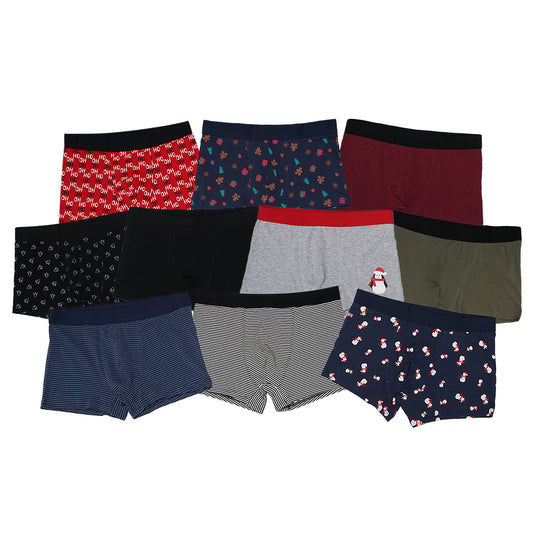 UP2 Fashion Mixed Pattern Boxer Brief