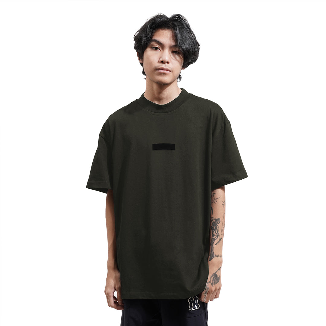 FOG Essentials Center Black Rubber T-Shirt