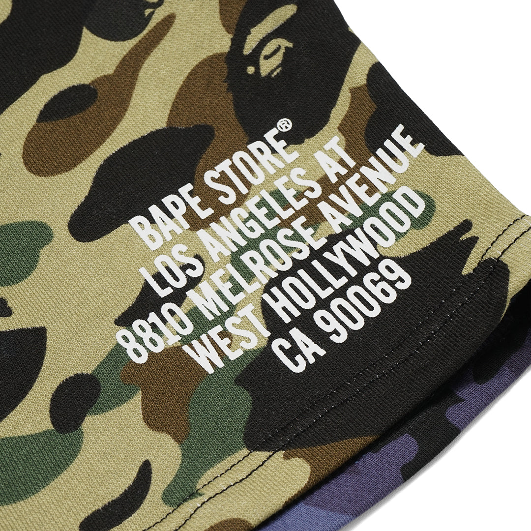 BAPE X Mastermind Split Camo Sweat Shorts