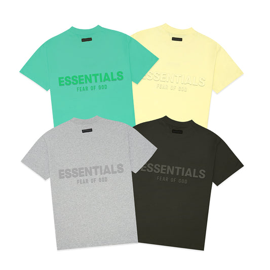 FOG Essentials Back Solid Rubber Text T-Shirt