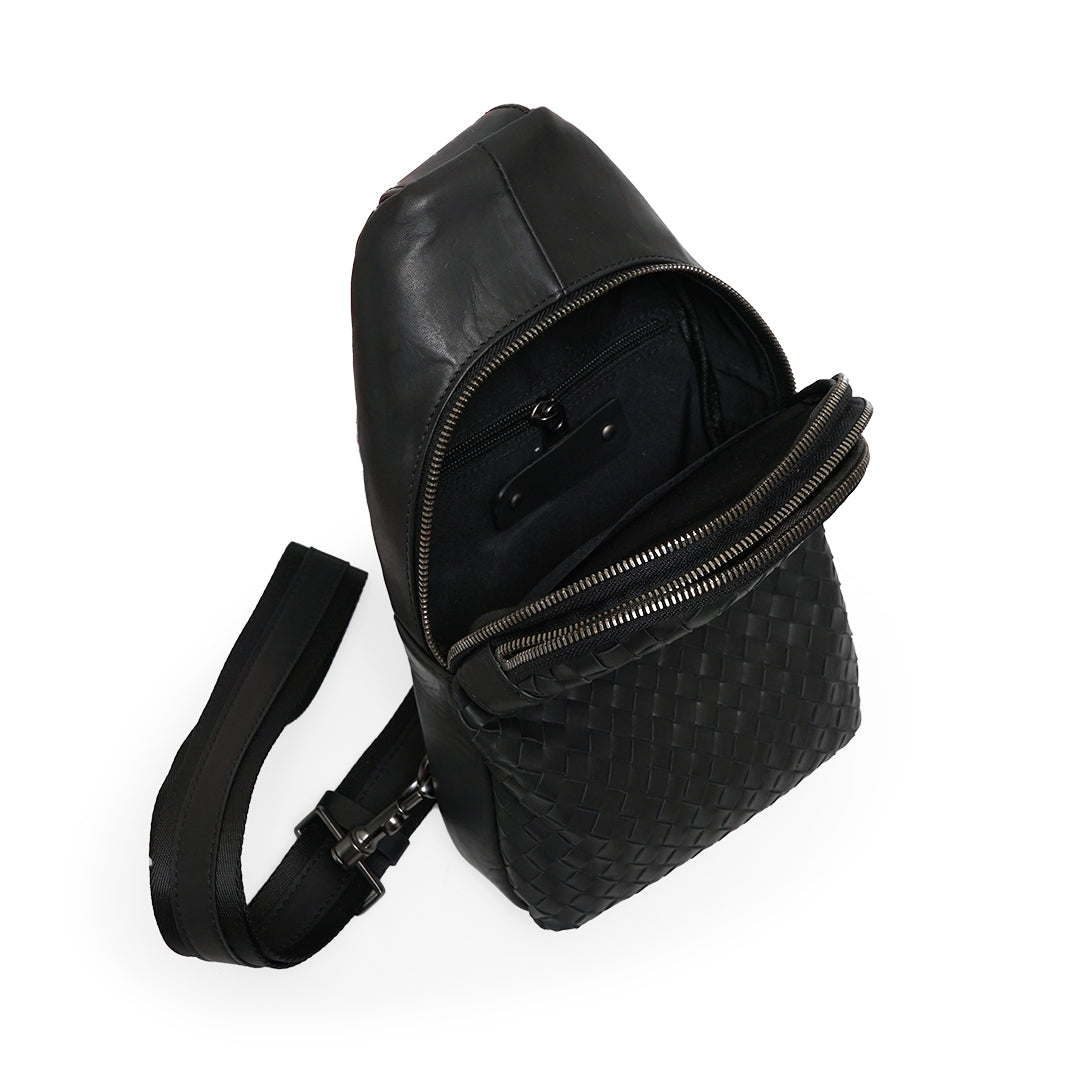 FOLX Intrecciato One Shoulder Bag