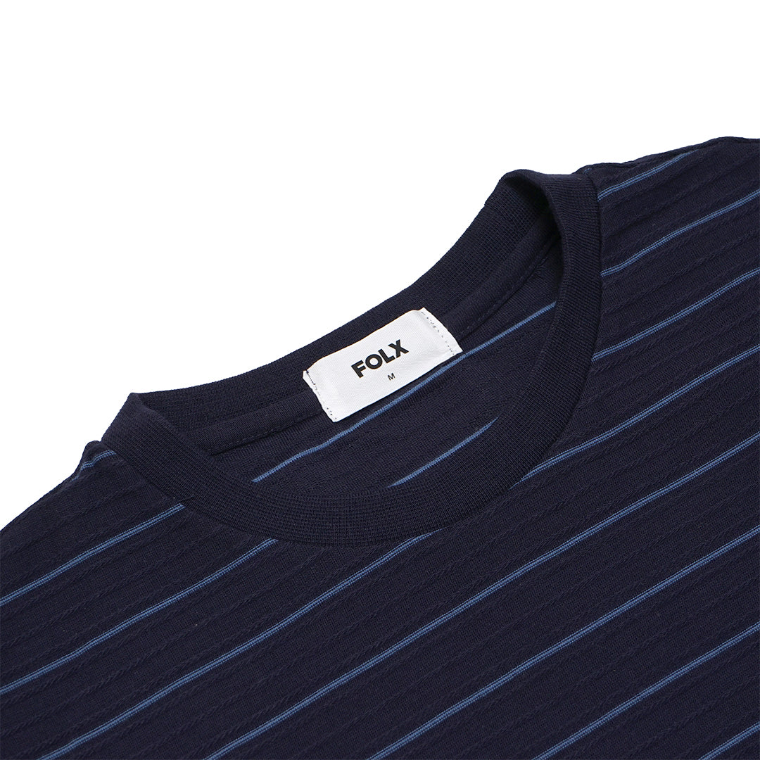 FOLX Jacquard Thin Stripes T-Shirt