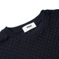 FOLX Jacquard Tonal Checkerboard Sweatshirt