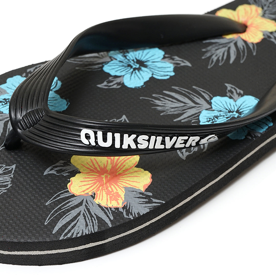 QKSV Flower Pattern Flip Flops