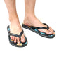 QKSV Flower Pattern Flip Flops