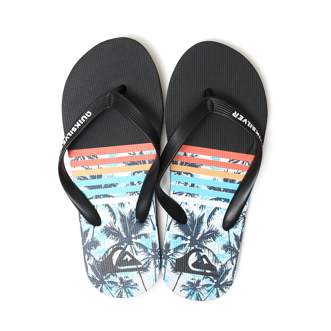 QKSV Beach Graphic Flip Flops