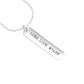 WTAPS Masa Sculp Bar Necklace