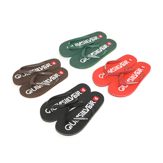 QKSV Text Logo Flip Flops