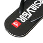 QKSV Text Logo Flip Flops