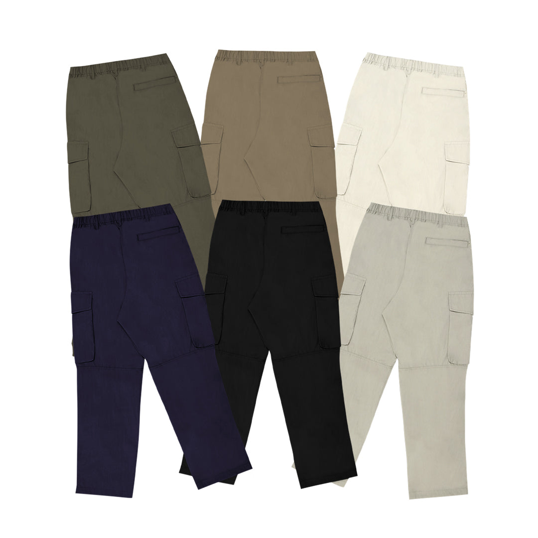 FOLX Relaxed Fit Easy Long Cargo Pants