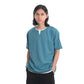 FOLX U Collar Faux Layered Poly T-Shirt