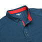 FOLX Contasting Collar Sporty Polo Shirt