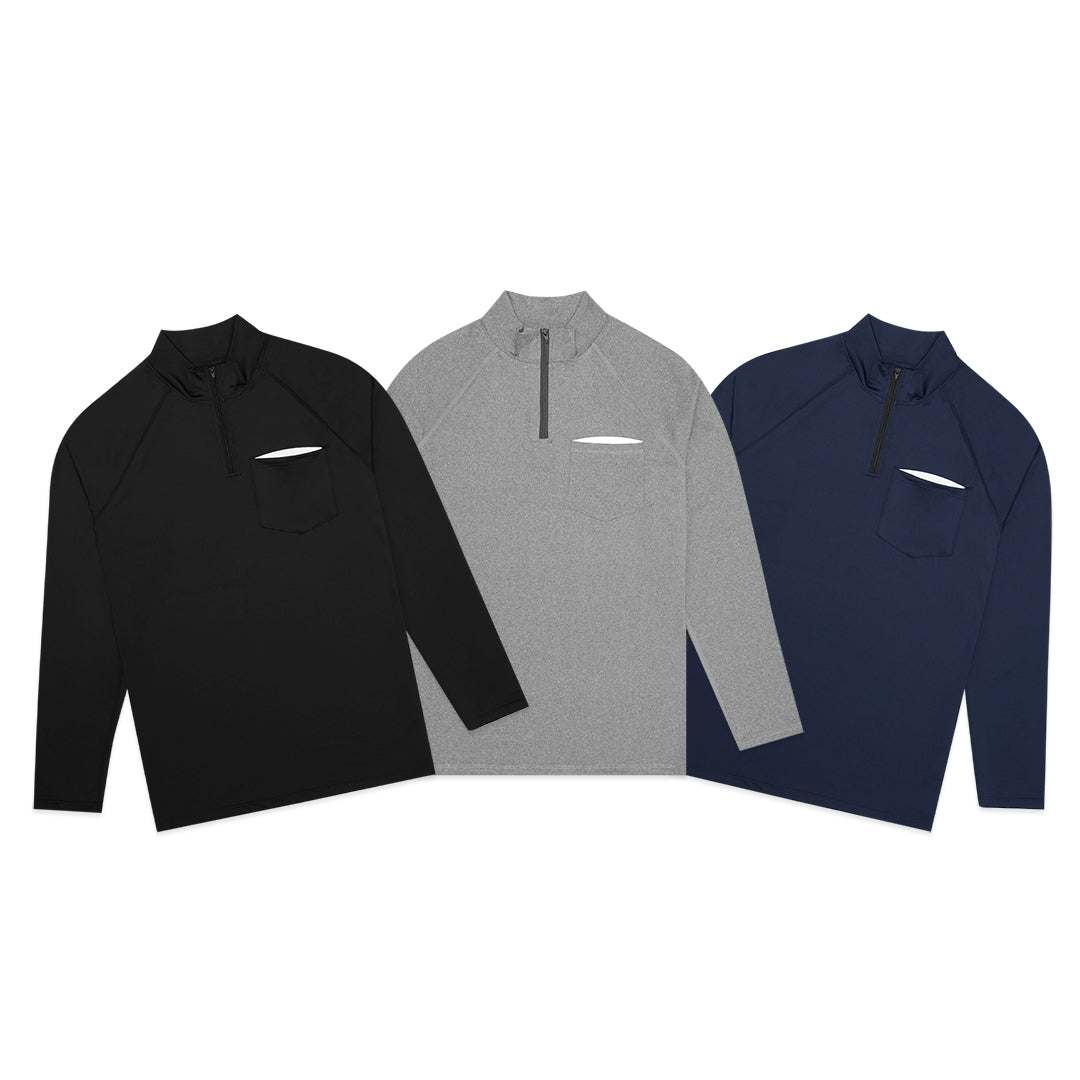 FOLX Half Zip Reflective Gym Jacket