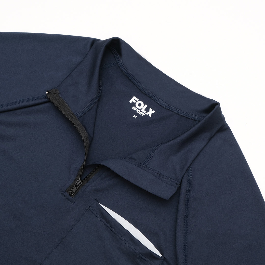 FOLX Half Zip Reflective Gym Jacket