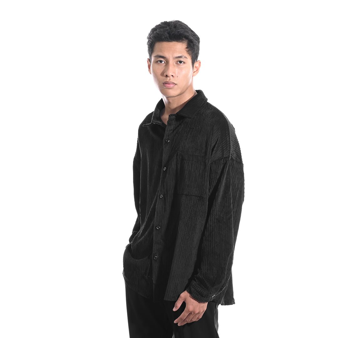 Onward Kashiyama Pocket Corduroy Long Sleeve Shirt