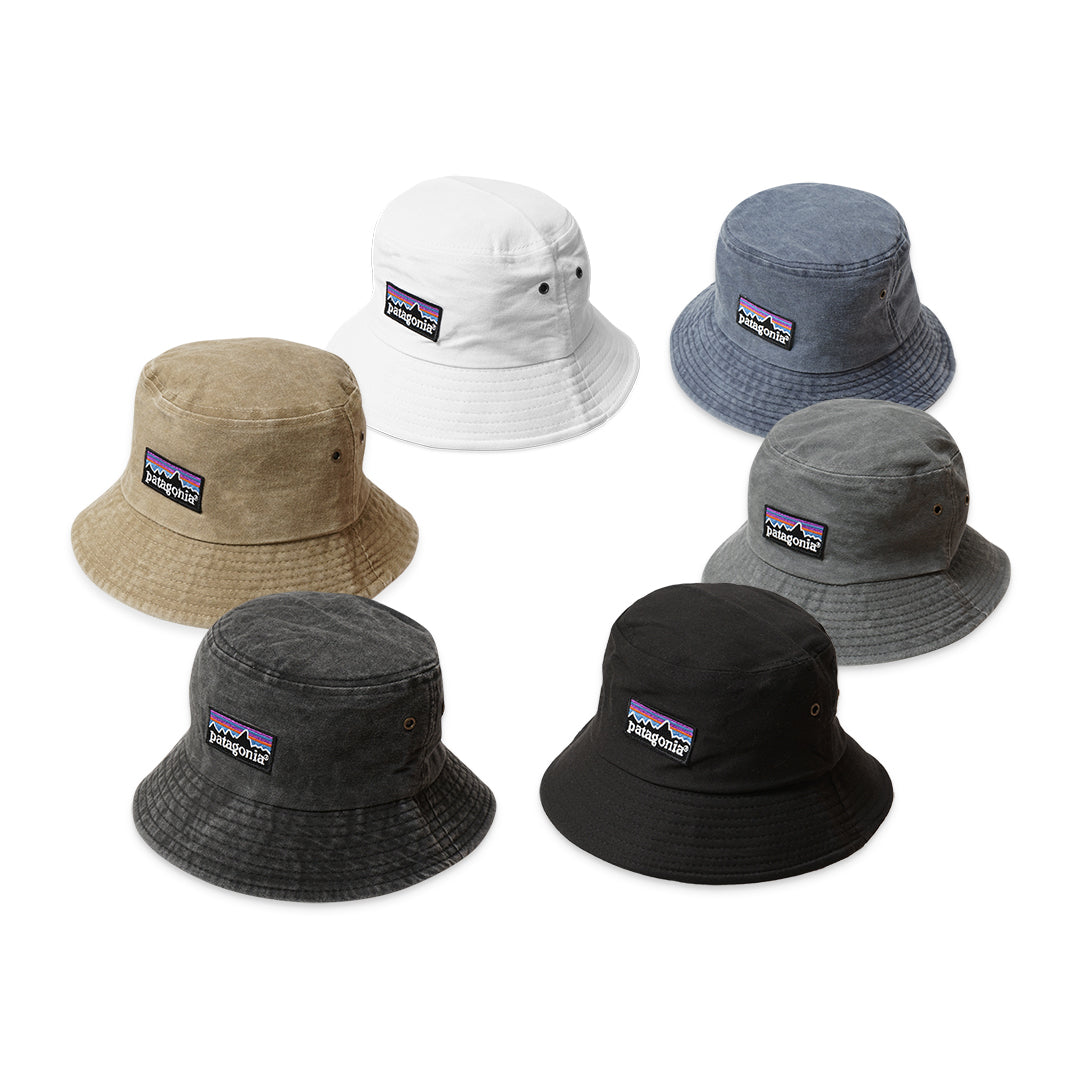 PTG Logo Washed Denim Bucket Hat