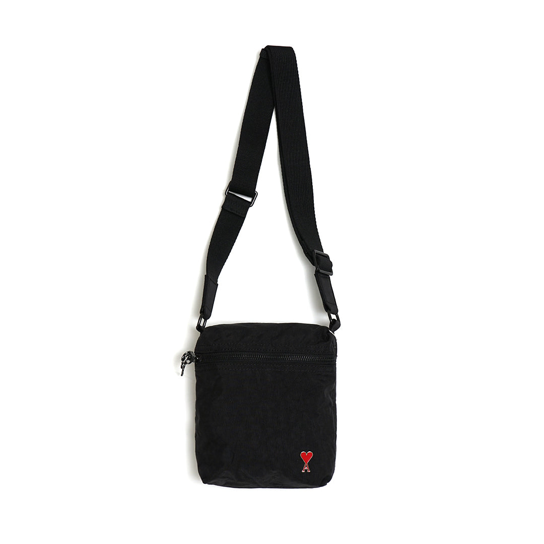 4M1 Metal Logo Messenger Bag