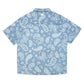 M7B Paisley Monogram Denim Short Sleeve Shirt