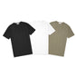 FOLX Solid Stripes Textured T-Shirt