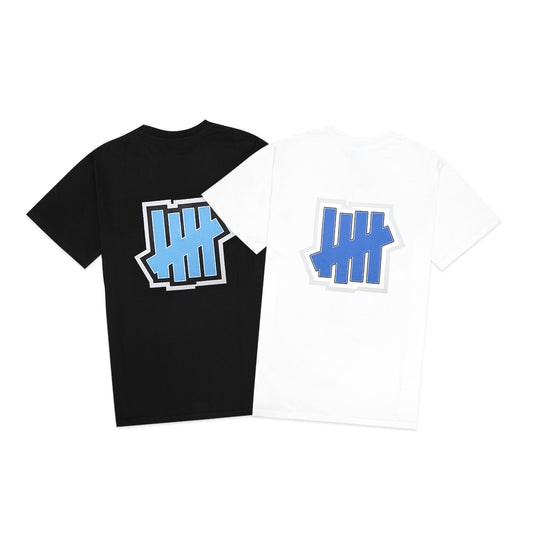 Undefeated Back Blue Icon Logo T-Shirt