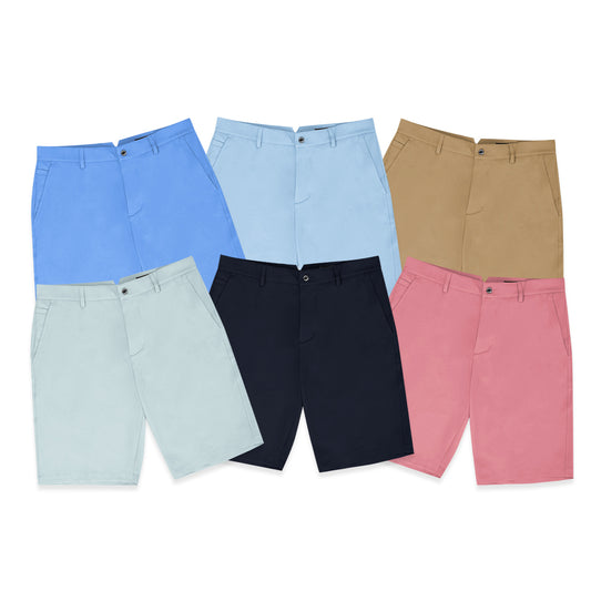 Dunning Golf Stretch Performance Colored Shorts