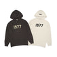 FOG Essentials 1977 Raw Edge Knitted Hoodie