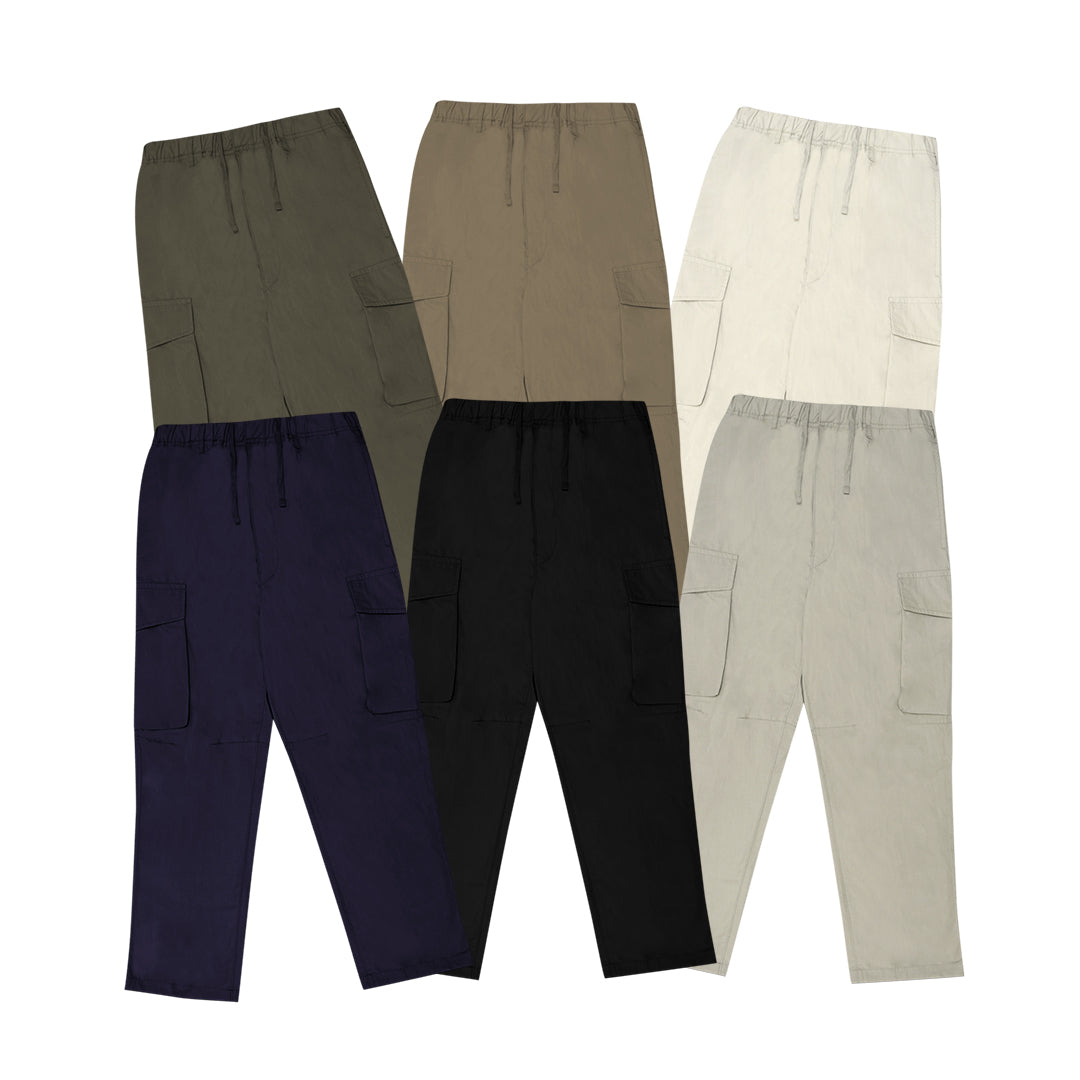 FOLX Relaxed Fit Easy Long Cargo Pants