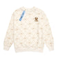 M7B Diamond Monogram Fleece Sweatshirt